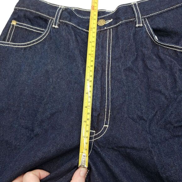 Vintage Gitano Jeans Womens 16 Blue Basic Denim Missy Short High Rise 80s 90s - Picture 13 of 15